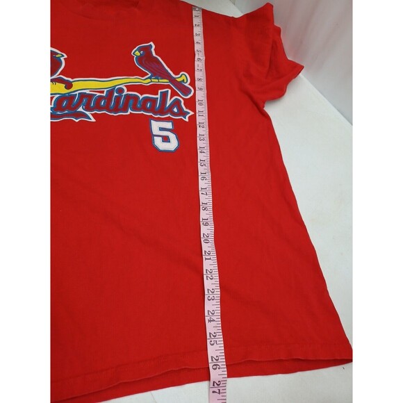 Vintage Lee Sport St Louis Cardinals Albert Pujols L Short Sleeve Shirt Mens - Picture 10 of 12